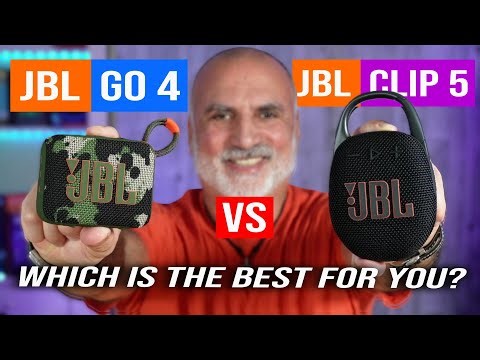JBL Go 4 vs Clip 5 Portable BT Speakers: Sound Test, Features & Which Should YOU Buy?