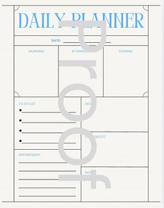 Daily Planner - Straight to the Point - Etsy