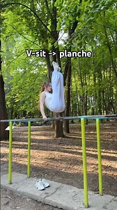 V-sit — planche | calisthenics girl