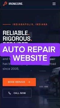 Auto repair website