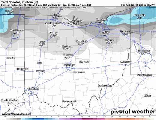 Here is the most recent model guidance on the timing of this weekend’s snow event. While snowfall totals may be somewhat inflated, the timeline should provide a reliable window for when snow will impact the area. | The Informer