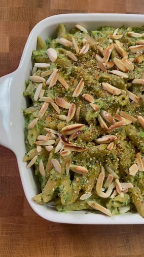 Plant-Based Green Mac & Cheese Inspired by Jamie Oliver