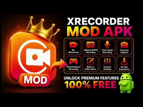 XRecorder Screen Recorder Full Features 🔥 | Best Screen Recording App for Android (2026)