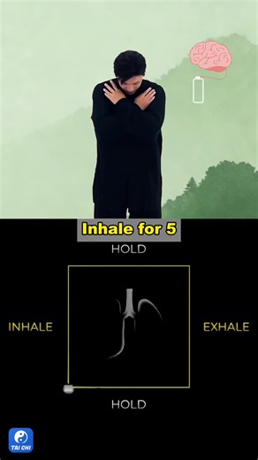 Box Breathing Technique for Instant Calm #taichiforbeginners #taichi #health #breathing