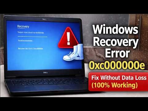 Fix Error Code 0xc000000e | Your PC Needs to Be Repaired | Windows 10 & 11