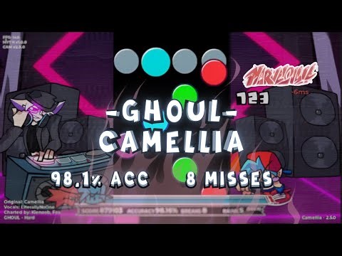 [FNF vs Camellia] GHOUL (Hard) [Rank S] 98.1% Acc 8 ❌
