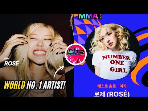 ROSÉ Blackpink Shocks the World! Named Billboard Global No. 1 Artist of 2025 Unexpectedly!