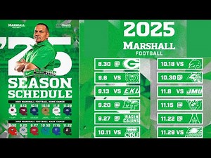 2025 Marshall Thundering Herd Football Schedule | Full Season Matchups & Sun Belt Contenders