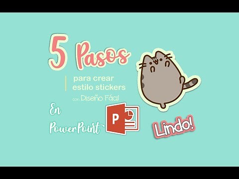 💖Stickers en powerpoint😍 MUY FACIL en solo 5 pasos 😱🤩