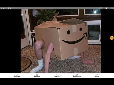 Amazon box meme history