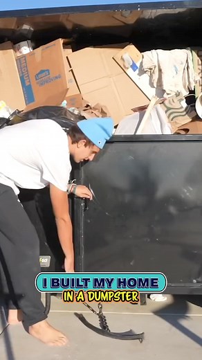 642K views · 4.4K reactions | Turned My Dumpster Into a House! | MARKO | Facebook