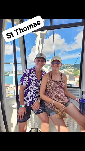 38 reactions · 9 comments | St Thomas today haven't been here for 23years since I signed off the cruise ships. Its great to be back it hasn't changed. Went up the cable car and had a bushwacker cocktail then went to Megan's Bay. Today is the day Simons 50th Birthday  let the celebrations begin with our crazy shirts for Caribbean night.... | Michelle Narbrough | Facebook