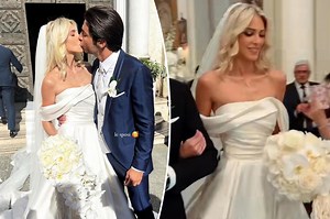 Kyle Cooke shares video from Andrea Denver and Lexi Sundin's intimate Italy wedding