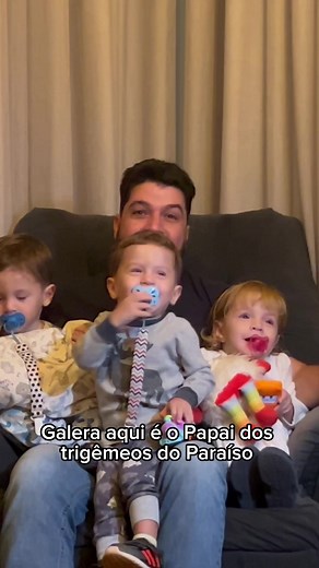 Celebração Dos Trigêmeos: Nossa Grande Conquista