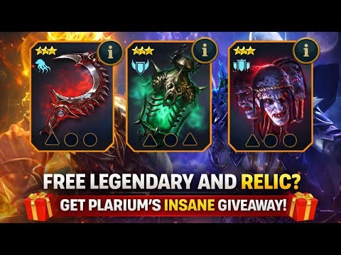 FREE LEGENDARY AND RELIC COMING? INSANE FREEBIES BY PLARIUM! RAID: Shadow Legends