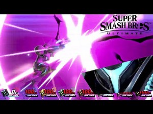 Super Smash Bros Ultimate 8 Player Final Smash Dark Samus!