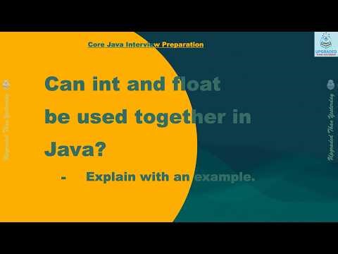 Can int and float Be Used Together in Java? | With Examples | Java Interview Preparation