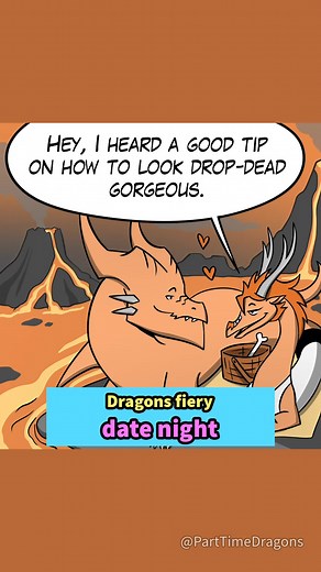 9.5K views · 377 reactions | Fierce dragon loves his wife 殺 #furry #valentines #manga #dragon #romance | Part Time Dragons | Facebook