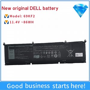[Hot Item] 69kf2 86wh 6-Cell Laptop Battery for DELL XPS 15 9500 9510 G15 5510 5511 5520 5521 5515 M15 R3 R4 R5 R6 R7 M17 R3 R4 Series Notebook 8fctc 11.4V 716