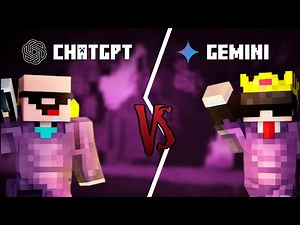 ChatGPT vs Gemini: Who Can Build Minecraft From Scratch?! 😱✨