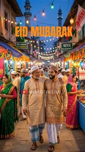 “Assam Mein Eid Ka Celebration Aisa Hota Hai! 🌙 | Northeast Fact”