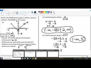 Lecture: Precalculus Ch. 1.2 Part 1 Of 1