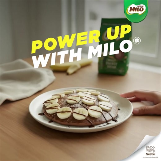Enjoy a childhood classic with a 2026 MILO® twist and start the school term strong. Packed with MILO chocolatey flavour, oats and banana, these pancakes are the perfect back-to-school breakfast or for a busy morning snack. #MustBeMilo | MILO South Africa