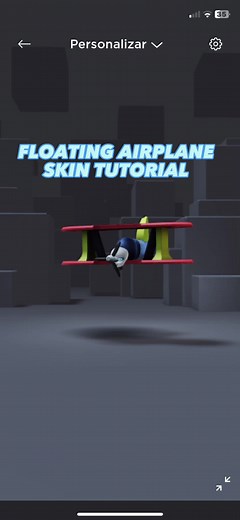Roblox floating airplane skin/avatar tutorial #roblox #skins #avatar #tutorial #capcut