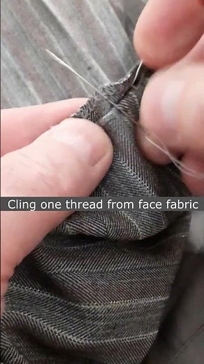 How to Hem Skirt or Trousers with a Blind Stitch