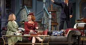 Go Behind the Scenes on the Set of Broadway’s Recent Revival of Present Laughter