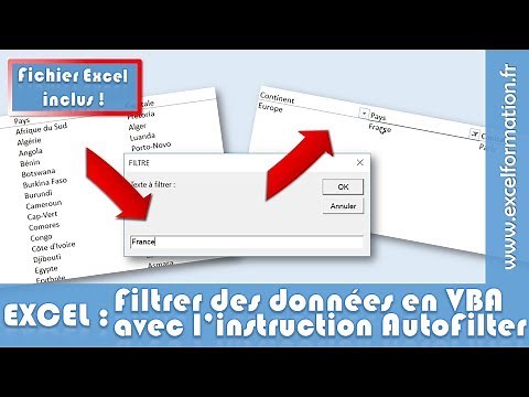How to Filter Data in VBA on Excel