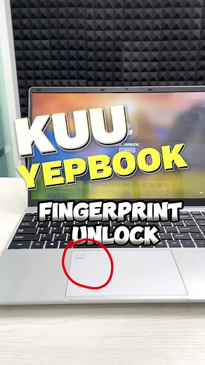 KUU Yepbook Fingerprint Unlock Laptop Guide