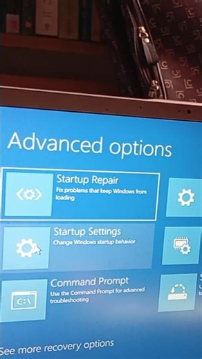 Preparing to troubleshoot and to restore system on Windows 11 | #shortvideo | #shorts