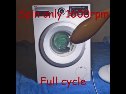 Bosch Toy Washing Machine - Spin only 1600rpm