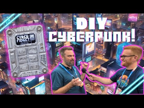 The Fidget Toy That Can Code, Hack &...Play Games! Cyber Fidget at CES 2026