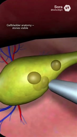 Laparoscopic Gallbladder Removal: Laser Precision in 10 Seconds" #shortvideo