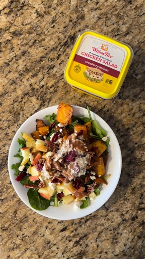A festive twist on lunchtime! Our Cranberry Chicken Salad brings together perfectly curated holiday flavors that will leave you satisfied and craving it again tomorrow. | Willow Tree Farm