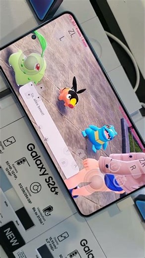 Pokemon ZA On Samsung Galaxy S26+ #pokemonza #nintendoswitch #samsunggalaxys26plus #eden #quickshare