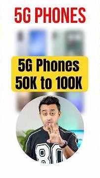 Best 5G Smartphones from 50K to 100K in Pakistan 📲 Don't Waste Your Money #5G #smartphones