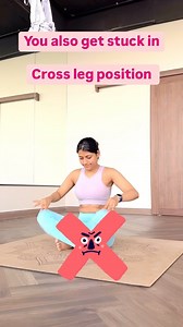 2.4K views · 1.8K reactions | Unlock  your cross leg position 殺珞 @vandanathakur7247 #yoga #yogalife #yogainstructor #yogainspiration #yogateacher #riyadh #yoga #yogaeveryday #asana #motivation #healtylife #health #photoofday #challenge ( unlocked cross leg position, open hip joint ) | Vandana Thakur | Facebook