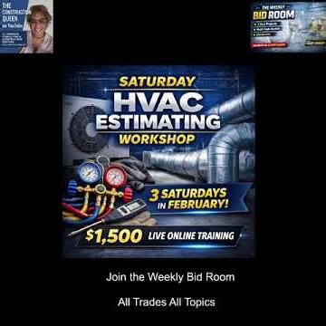 A step-by-step HVAC estimating system built for real contractors. Not theory. Not slides.