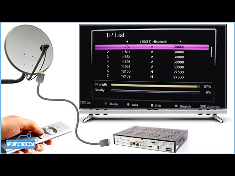 💎 How To Scan Free To Air Satellite Tv Channels On Qsat Decoder | Pbteck