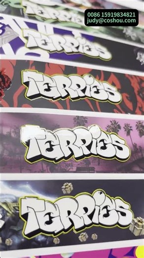 Custom label printing—perfect for creating eye-catching designs that represent your brand