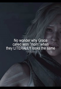 literally #graceashcroft #leonkennedy #residentevil #residentevilrequiem #residentevil9requiem