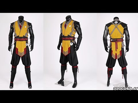 2023 Mortal Kombat 1 Scorpion Cosplay Costume