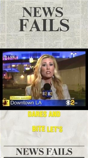 What Happened to the Reporter on Air? #funny