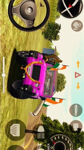 Black Mahindra Thar 🚙 modified #3D game #Android 🎮#gameplay #video