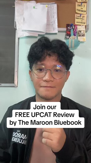 Join our FREE UPCAT Review by The Maroon Bluebook