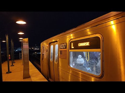 NYC Subway: (A) (C) (L) (J) (Z) Trains at Broadway Junction