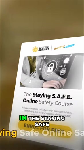 Become a champion of staying safe online! This free course dives deep into online risks and provides practical strategies, tips, and tools you can use immediately. Ready to level up your online safety? Click the link below to join the course! #OnlineSafety #CyberSecurity #PrivacyTips #StaySafeOnline #InternetSafety | Safety-Verse | Facebook